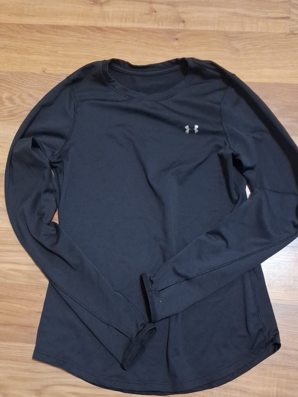 Under Armour Black Long-Sleeve Performance Shirt